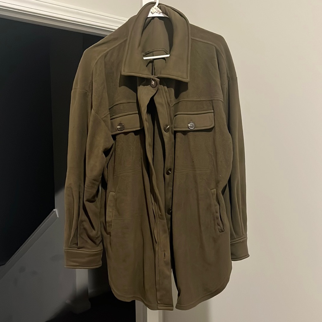 Green Sweater Jacket